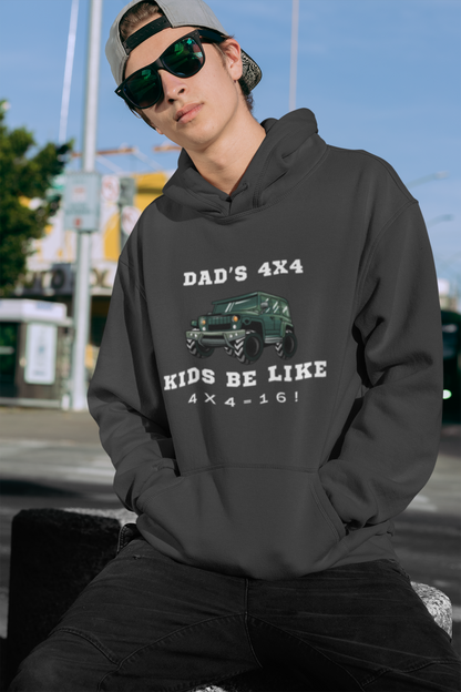 4x4 Dad's Truck Heavy Blend™ Hooded Sweatshirt