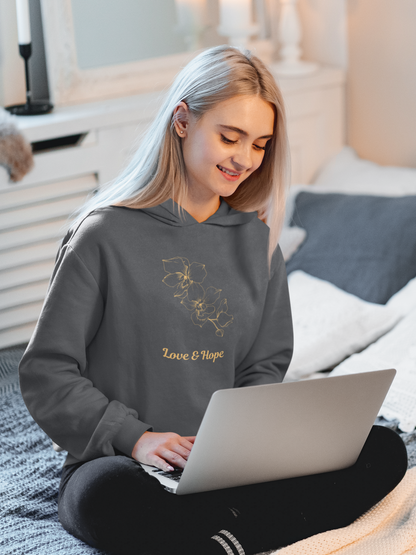 Love & Hope (2) Women's Heavy Blend™ Hooded Sweatshirt