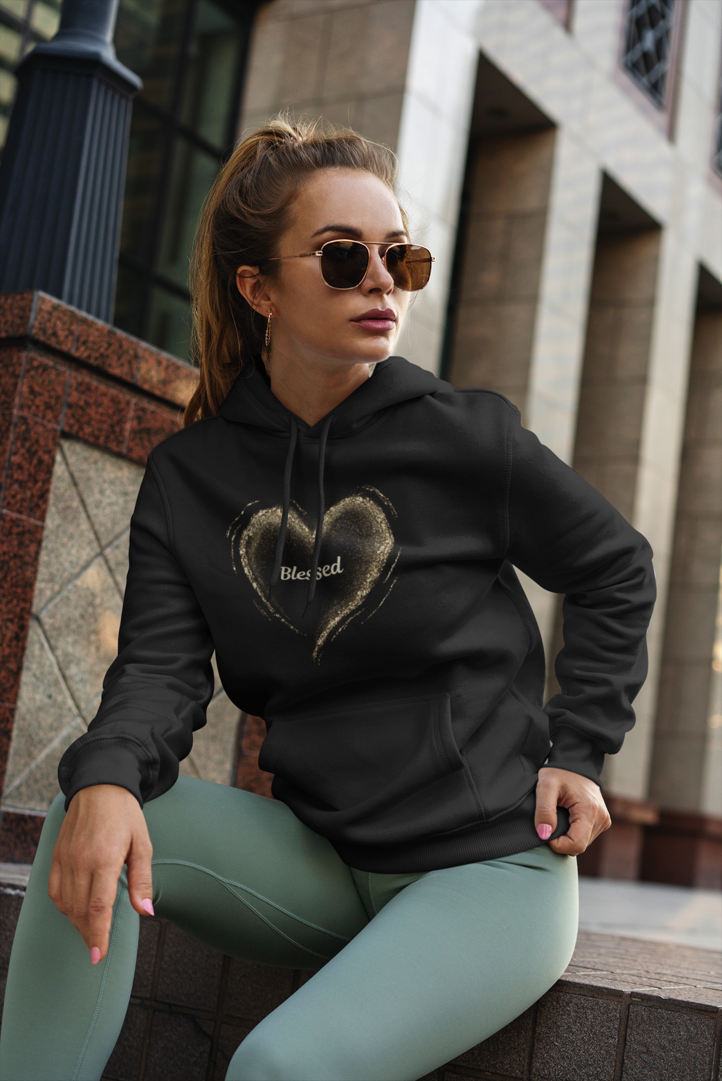 Blessed (1) Women's Heavy Blend™ Hooded Sweatshirt