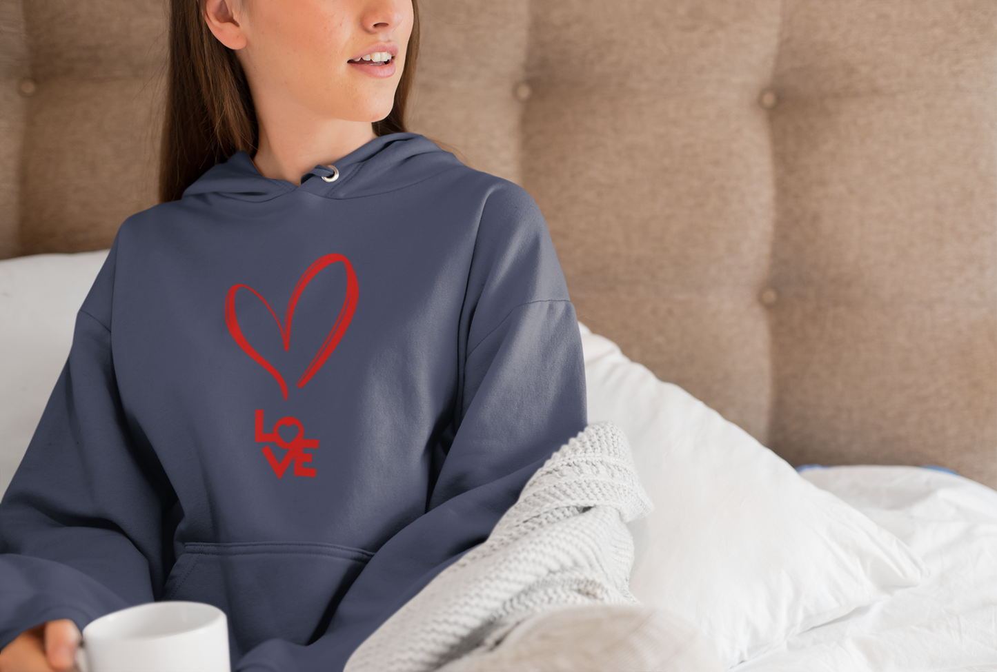 Love Women's Heavy Blend™ Hooded Sweatshirt