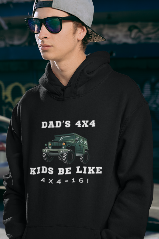 4x4 Dad's Truck Heavy Blend™ Hooded Sweatshirt