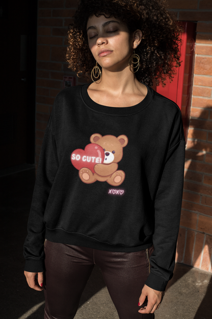 So Cute Women's Heavy Blend™ Crewneck Sweatshirt