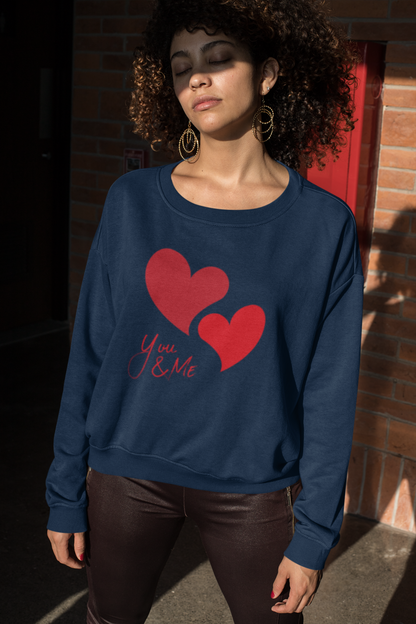 You & Me Women's Heavy Blend™ Crewneck Sweatshirt