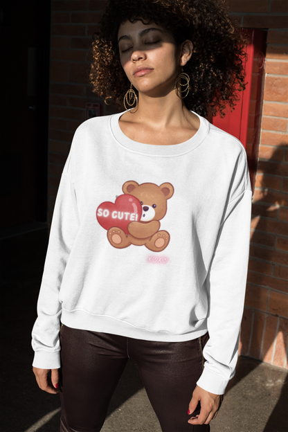 So Cute Women's Heavy Blend™ Crewneck Sweatshirt