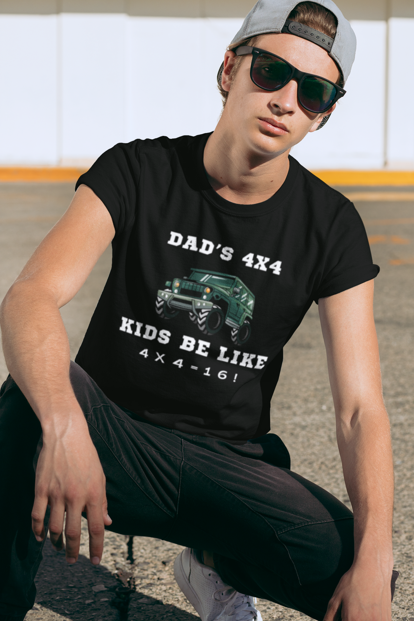 4x4 Dad's Truck Heavy Cotton Tee