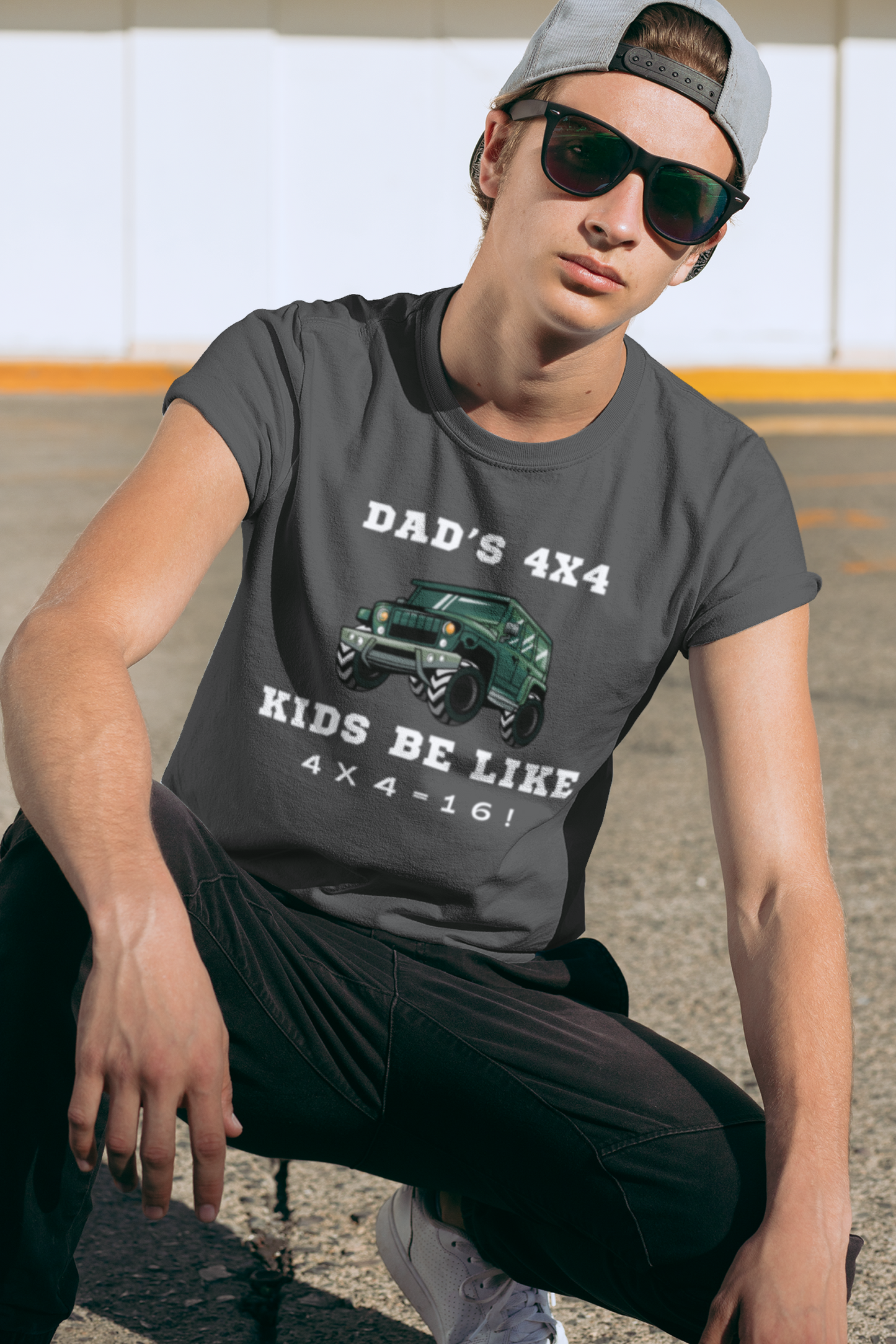 4x4 Dad's Truck Heavy Cotton Tee