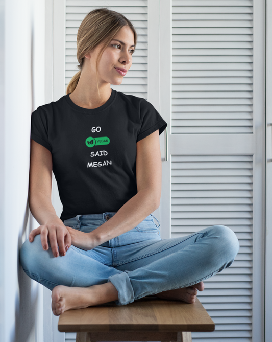 Go Vegan Unisex Heavy Cotton Tee