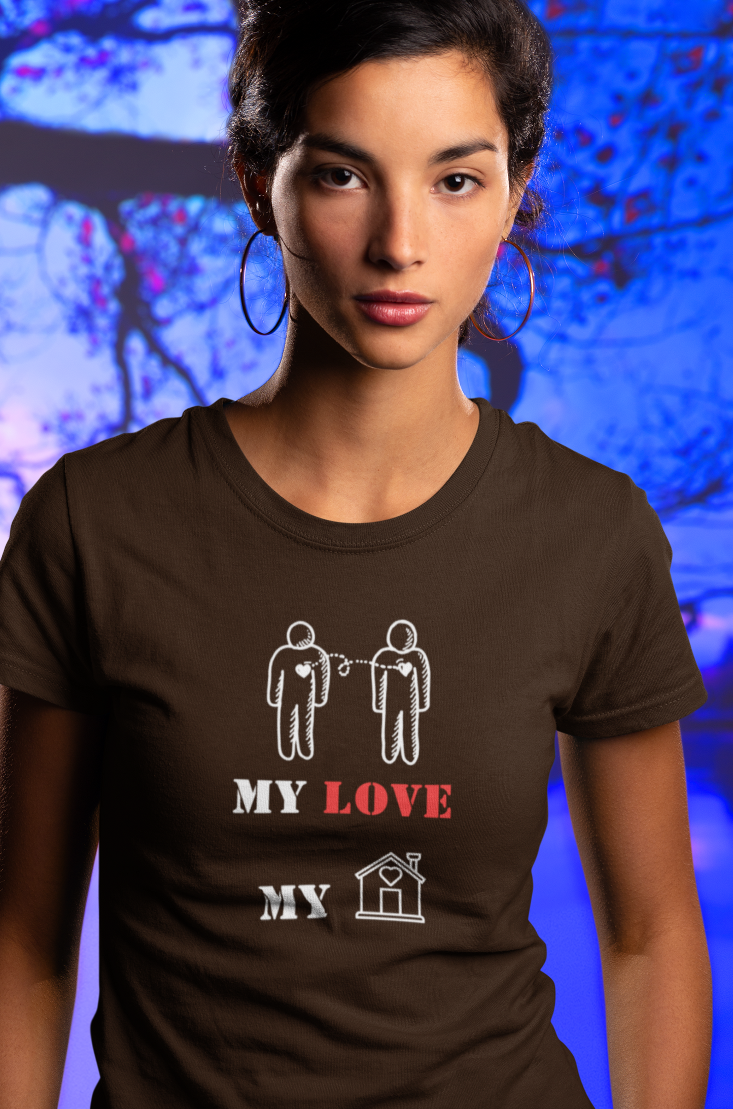 My Love My Home Heavy Cotton Tee