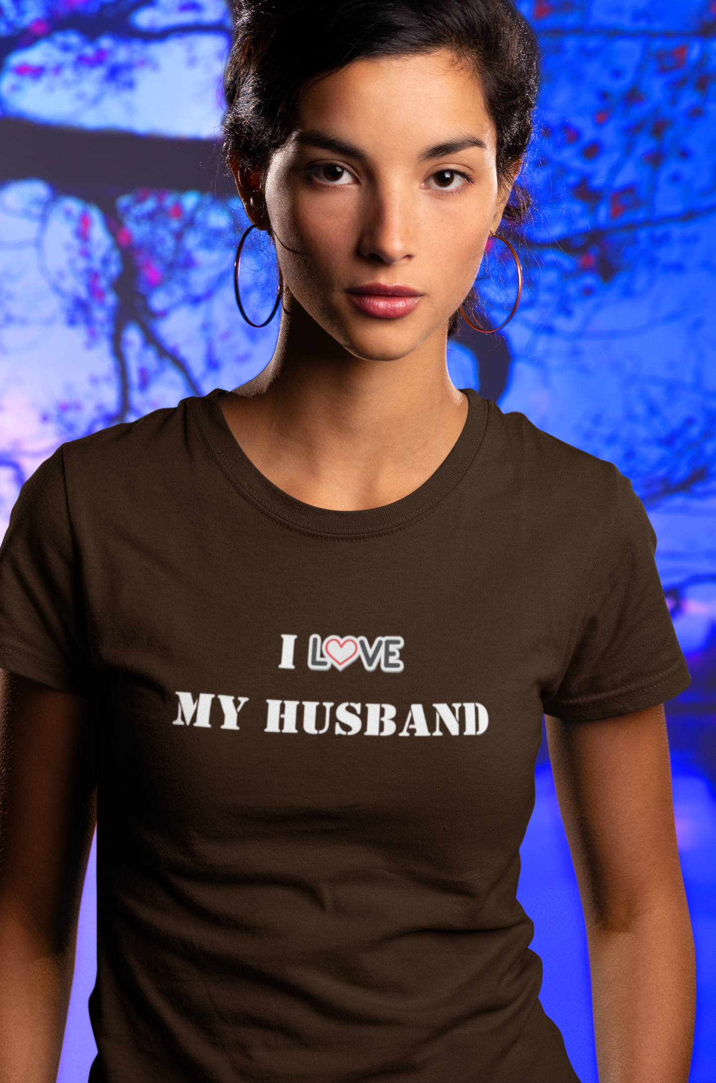 I Love My Husband Heavy Cotton Tee