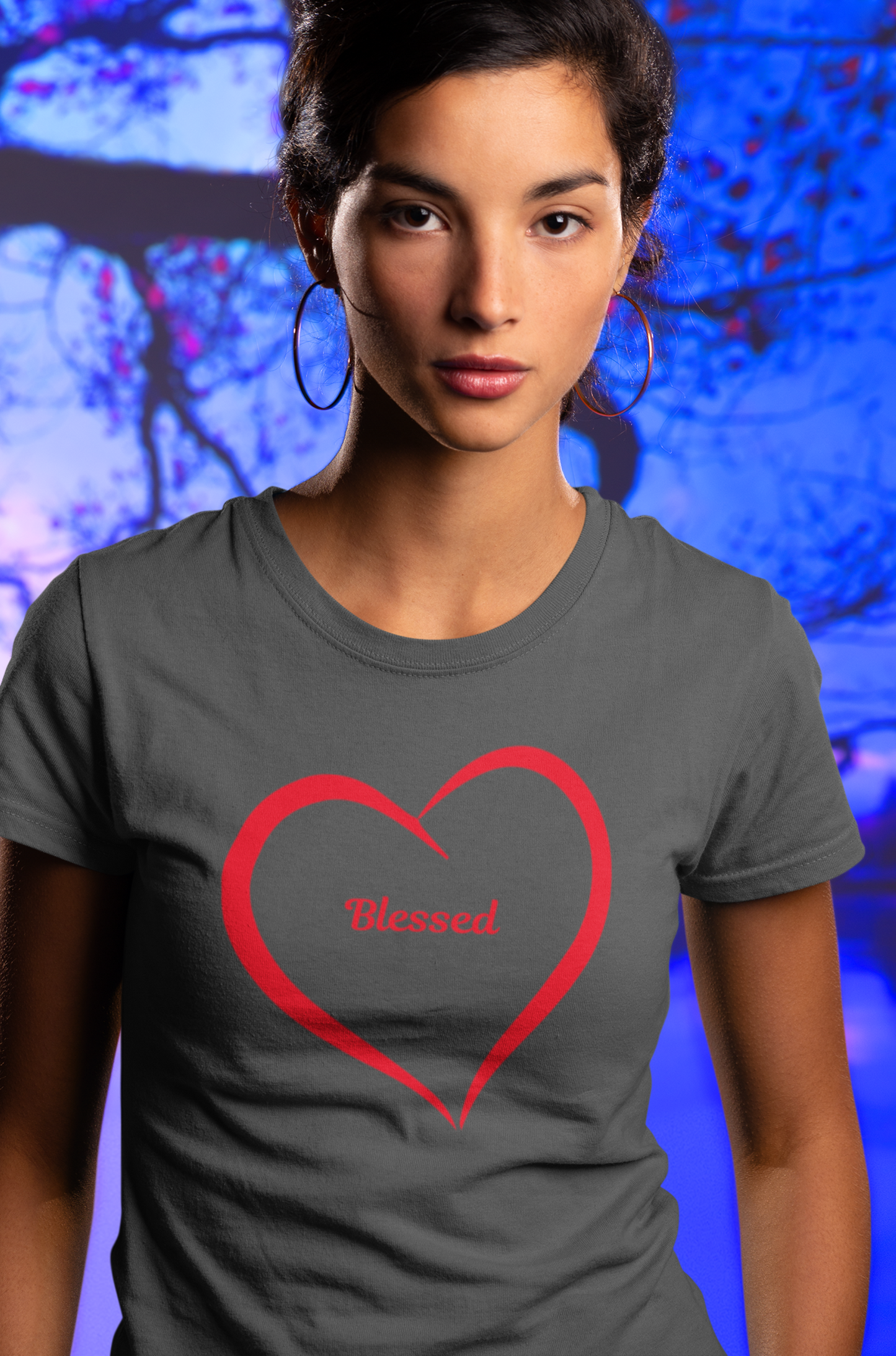 Blessed (2) Women's Heavy Cotton Tee