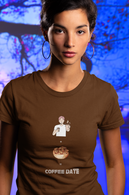 Coffee Date Unisex Heavy Cotton Tee