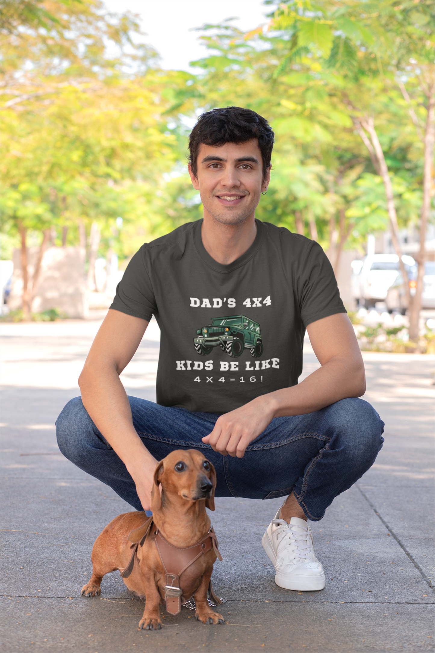 4x4 Dad's Truck Heavy Cotton Tee